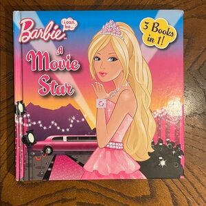 Barbie kids book |  Barbie I Can Be A Movie Star | 3 books in 1